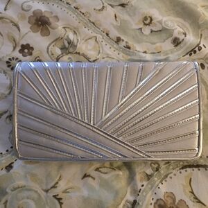 Vintage Jessica McClintock Silver Handbag